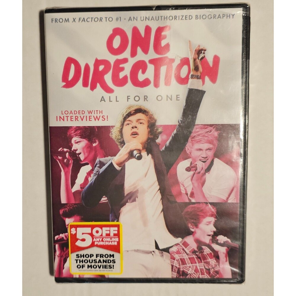 One Direction: All for One (DVD, 2012) NEW NWT